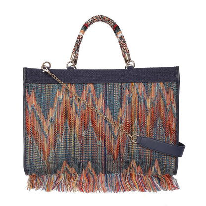 Exclusivo bolso artesanal hecho a mano con diseño único.
