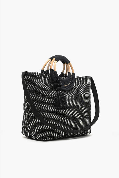 Bolso exclusivo artesanal con diseño vegano y moderno.