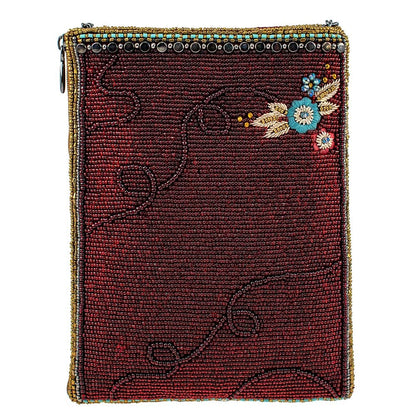 Detalles de lujo en bolso exclusivo artesanal.